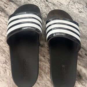 Adidas Black Slides
